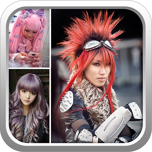 Anime hairstyles LOGO-APP點子