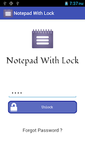 Notepad With Lock Screenshots 6