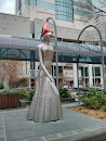 Katherine Mansfield Statue