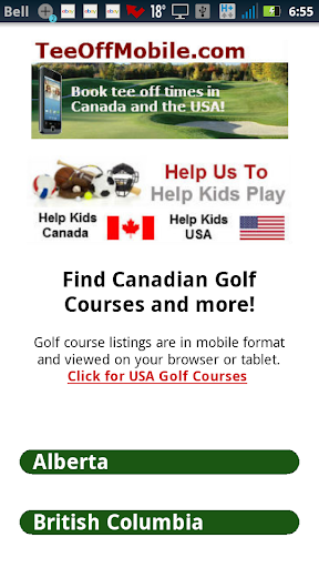 免費下載運動APP|Golf USA - Canada TeeOffMobile app開箱文|APP開箱王