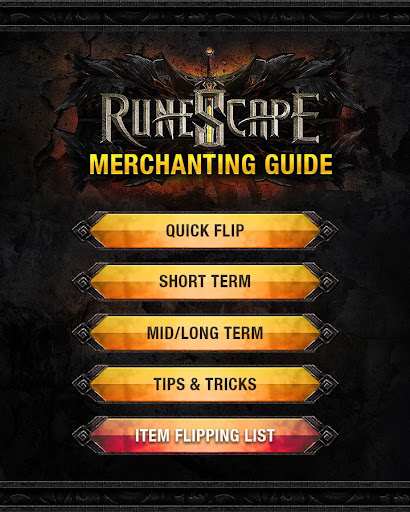 Runescape Merchanting Guide