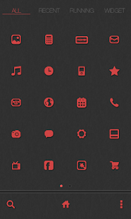 Download Red_M dodol launcher theme APK for PC