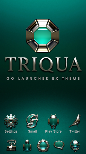 Triqua GO Launcher Theme