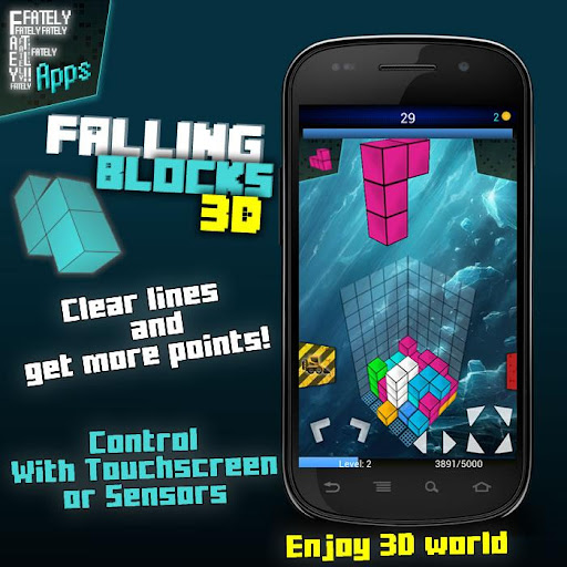 【免費解謎App】Falling Blocks 3D-APP點子