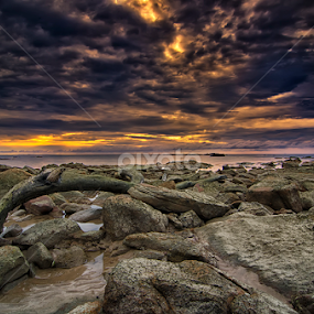 Behind the clouds by Eris Suhendra - Landscapes Sunsets & Sunrises