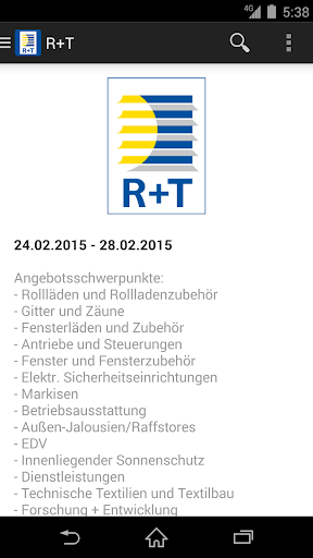 R+T - Rollladen und Tore