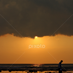 me and my reflection by Rully Kustiwa - Landscapes Sunsets & Sunrises