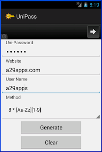 UniPass Screenshots 0