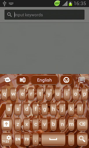 Chocolate Keyboard Theme