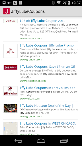 Jiffy Lube Coupons