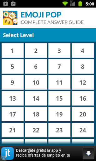 Emoji Pop - Answer Guide