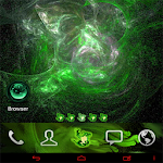 Cover Image of 下载 Green Flame GO theme 1.0.5 APK
