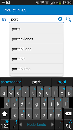 Portuguese Spanish dictionary