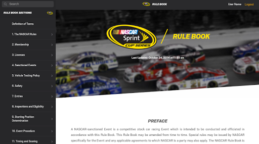 【免費商業App】NASCAR Rules-APP點子