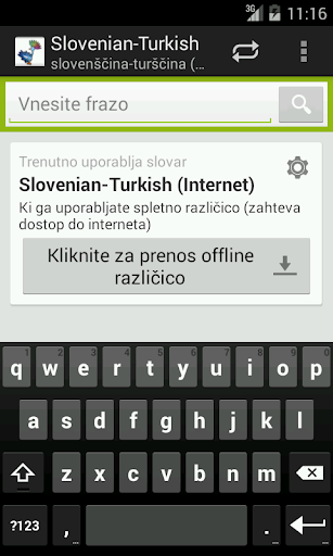 Slovenian-Turkish Dictionary