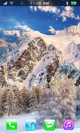 Winter Mountains HD LWP