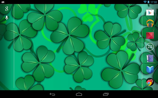 【免費個人化App】Lucky Shamrocks Live Wallpaper-APP點子