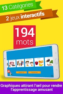 Capture d'ecran de l'application Android Montessori for kids