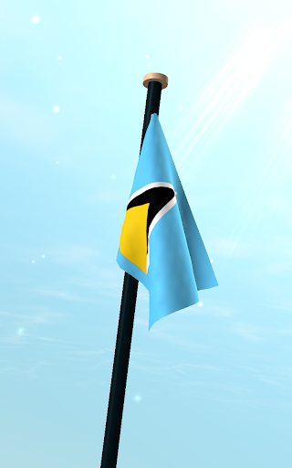 免費下載個人化APP|Saint Lucia Flag 3D Free app開箱文|APP開箱王