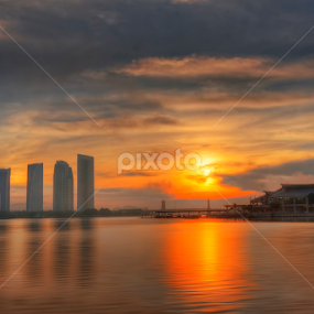 Sunrise at Putrajaya by Dak Debab Photoholic - Landscapes Sunsets & Sunrises