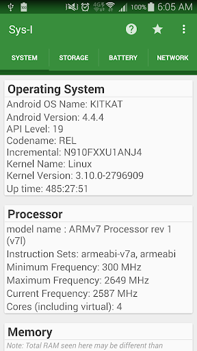 Sys-I Android System Info