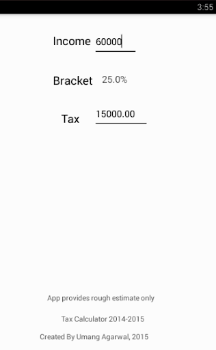 Tax Calculator