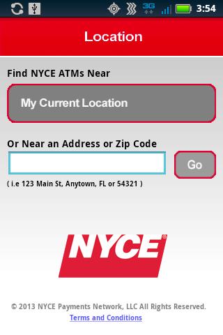 NYCE ATM Locator