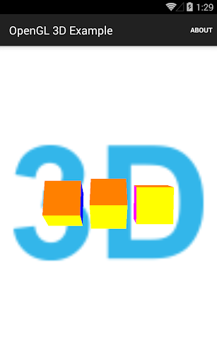 OpenGL object 3D example