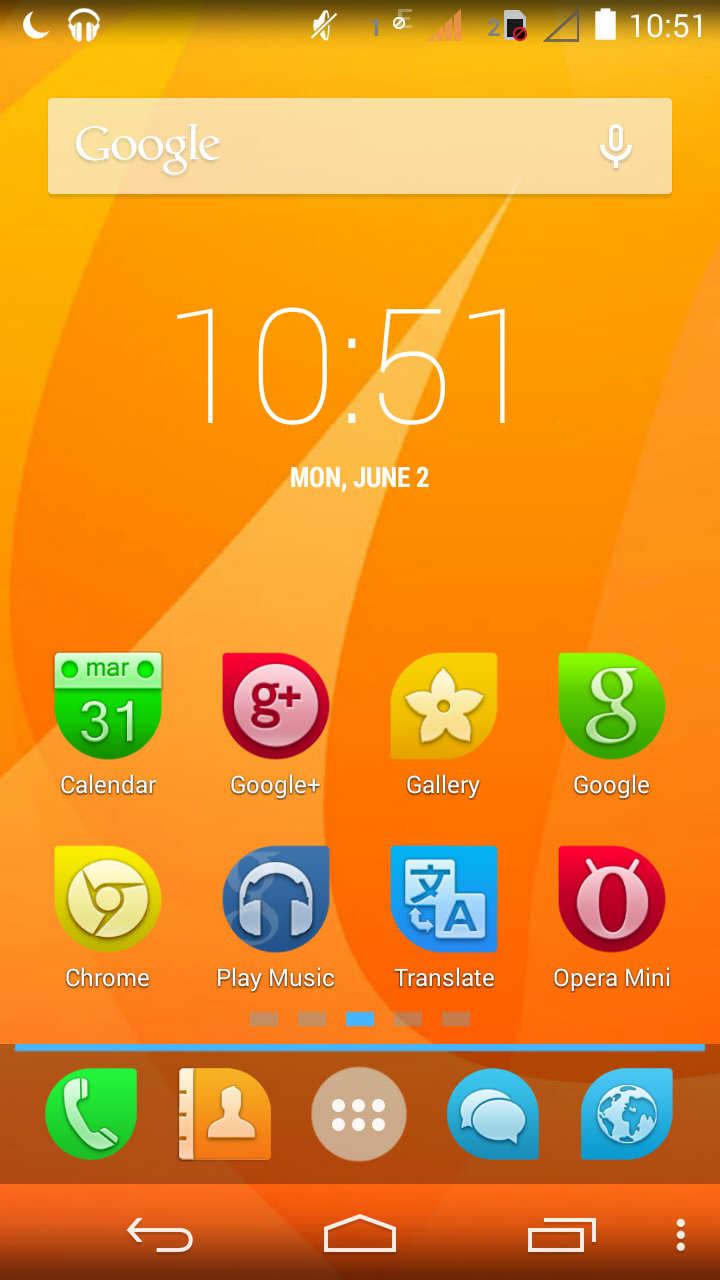 COLOR  OS THEME Screen 2