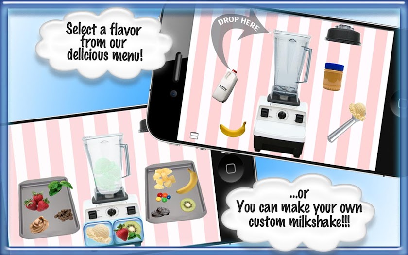 Milkshake - Cooking Games App Screen 1
