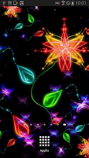 Butterflies Neon Animated LWP