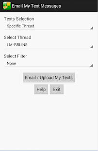 Email My Text Messages Screenshots 5