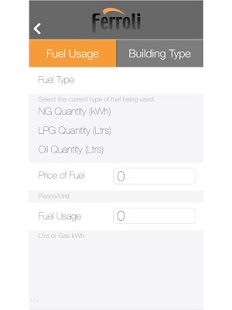 Ferroli RHI Calculator Screenshots 7