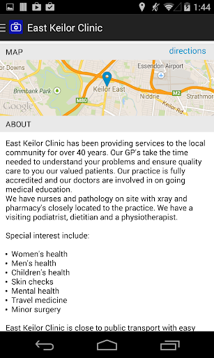 【免費健康App】East Keilor Clinic-APP點子