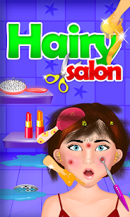 Hairy Face Princess Salon