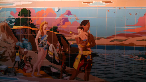 Swimmers Mosaic
