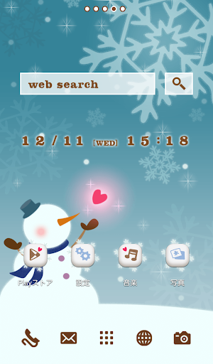 可愛換裝桌布★From Snowman