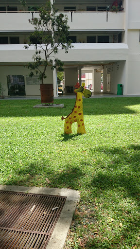 The Brown Spotted Giraffe Artwork