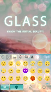 Free Download Glass Theme for ikeyboard APK