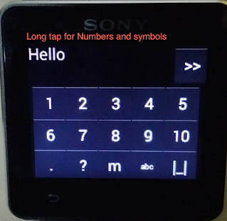 Quick Reply for SmartWatch 2 - screenshot thumbnail