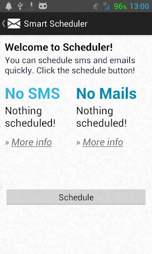Email and SMS Scheduler