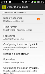 Decor Digital Clock poster 5