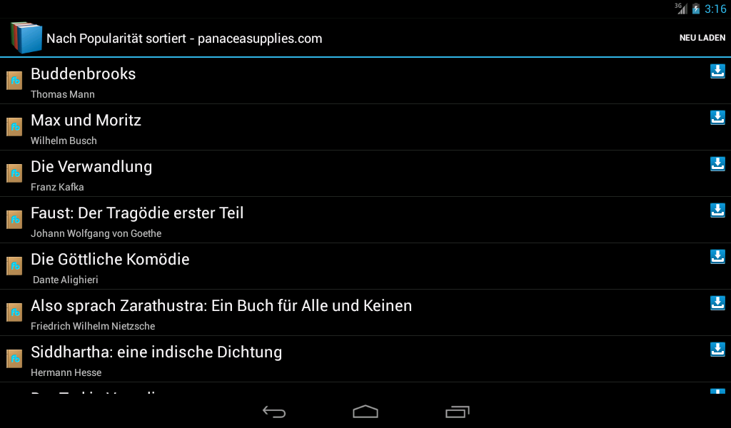   Kostenlos bücher lesen – Screenshot 