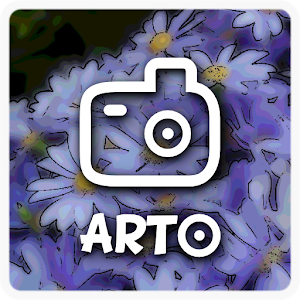 Arto:watercolor painting photo logo