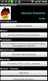German Grammar Screenshots 1