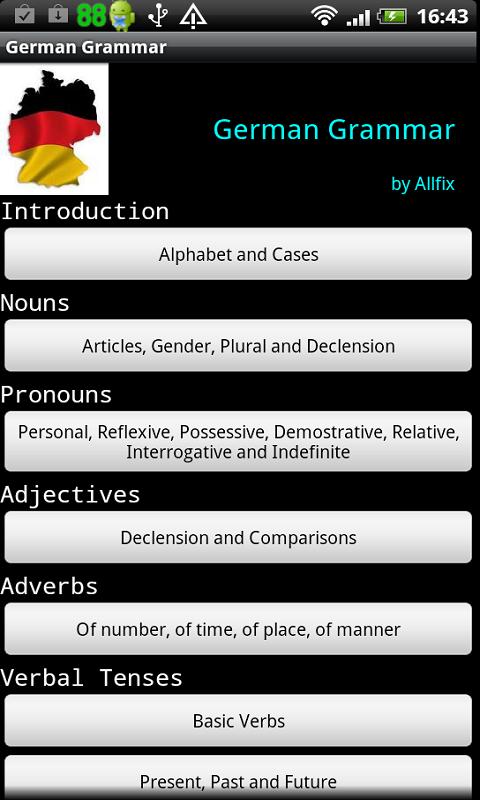German Grammar Screen 2