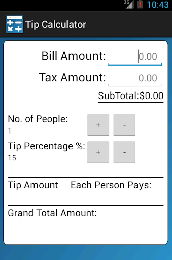 Tip Calculator - Tip168