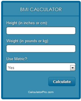 Body Weight Calculators