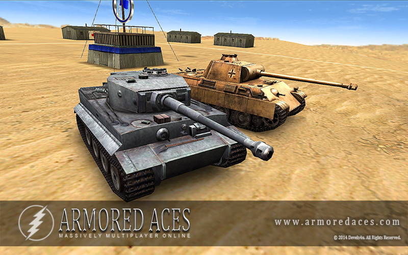 Armored Aces - 3D Tanks Online - screenshot
