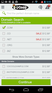 GoDaddy - screenshot thumbnail